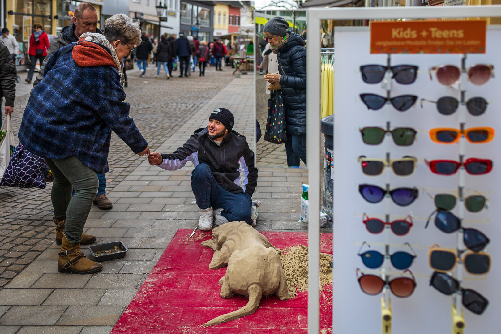 Sandhund in Ratingen