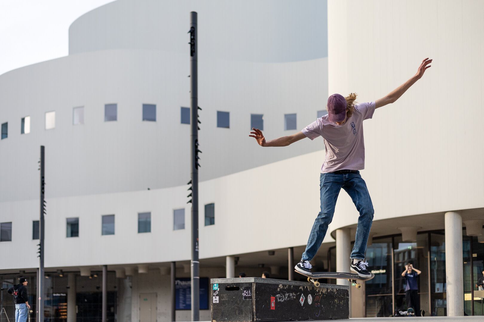 Skateboarder in Düsseldorf