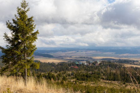 Ausblick auf Štrba