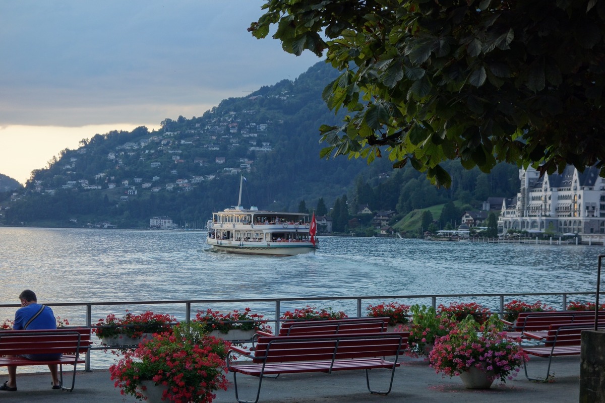 Über den Gotthardt und dem Rigi zum Vierwaldstätter See